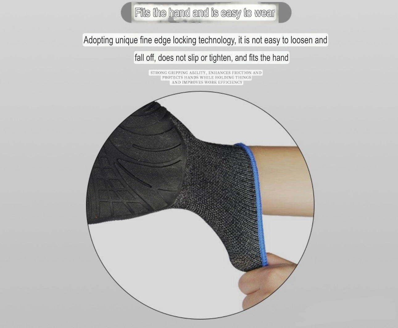 Gloves | TPE Anti-Smash Impact-Resistant Gloves ā Soft, Comfortable, Non-Slip, Wear-Resistant, Shockproof Outdoor Labor Protection Gloves