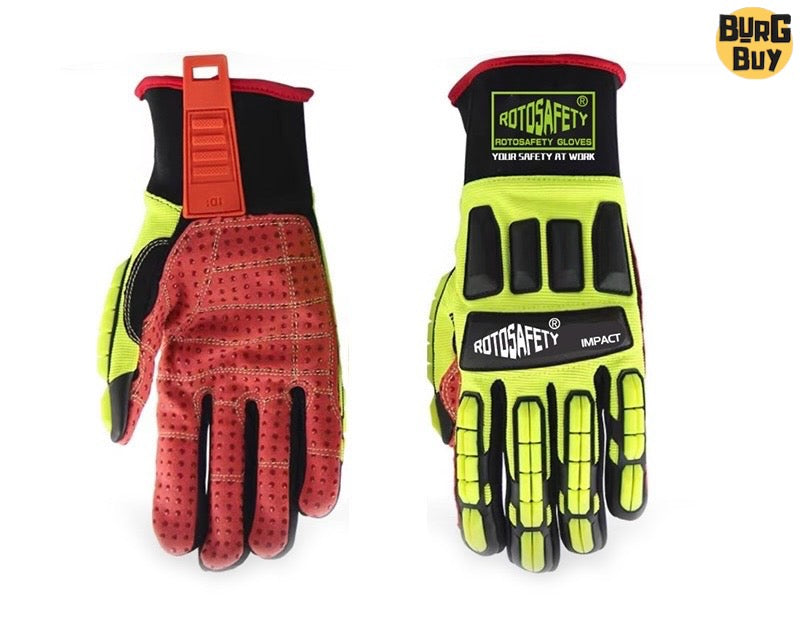 Gloves | Anti-Smash, Wear-Resistant, Shock-Absorbing Gloves for Mechanics, Oil Drilling, Rescue & Construction