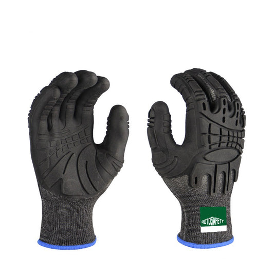 Gloves | TPE Anti-Smash Impact-Resistant Gloves – Soft, Comfortable, Non-Slip, Wear-Resistant, Shockproof Outdoor Labor Protection Gloves