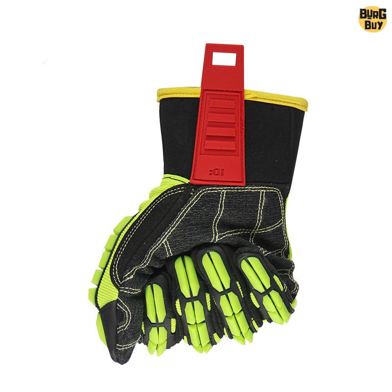 Gloves | Machinery Anti-Smash, TPR Anti-Collision Protective Gloves for Outdoor, Mechanic, Oil Mining, Rescue & Heavy Industry