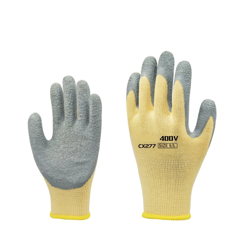 Gloves | 400V Insulating Rubber Gloves for Electricians – Wear-Resistant, Non-Slip, Flexible & Breathable for Electrical Work