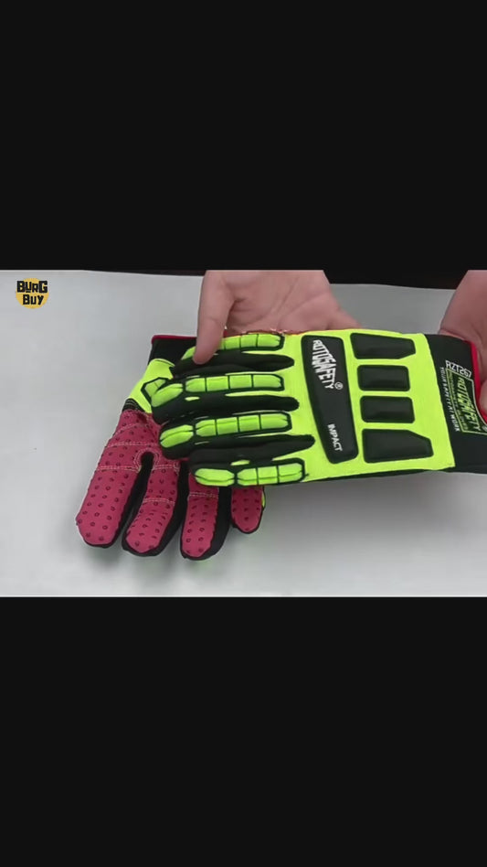 Gloves | Anti-Smash, Wear-Resistant, Shock-Absorbing Gloves for Mechanics, Oil Drilling, Rescue & Construction