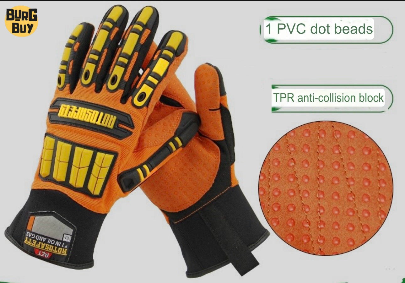 Gloves | Anti-Cutting, Anti-Smashing, Durable for Glass Factory, Mechanical Processing & More