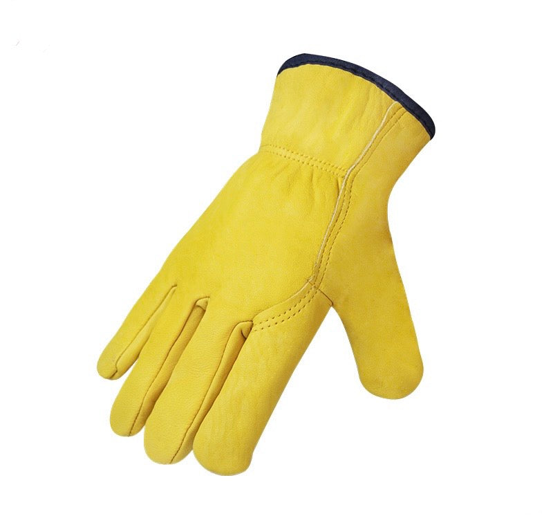 Gloves | Cold-Resistant, Long Plus Velvet Welding Gloves – Winter Thick, Warm, Anti-Scalding, Wear-Resistant, High-Temperature Resistant Cowhide Gloves