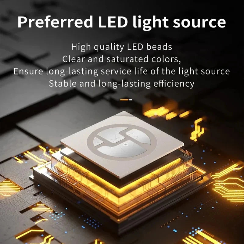 BurgBuy Scrolling Huge Bright LED Sign for Advertising, Customizable USB 5V LED Display for Store, Car, Bar, Hotel, Bluetooth App Control, Text, Pattern & Animation Programmable.