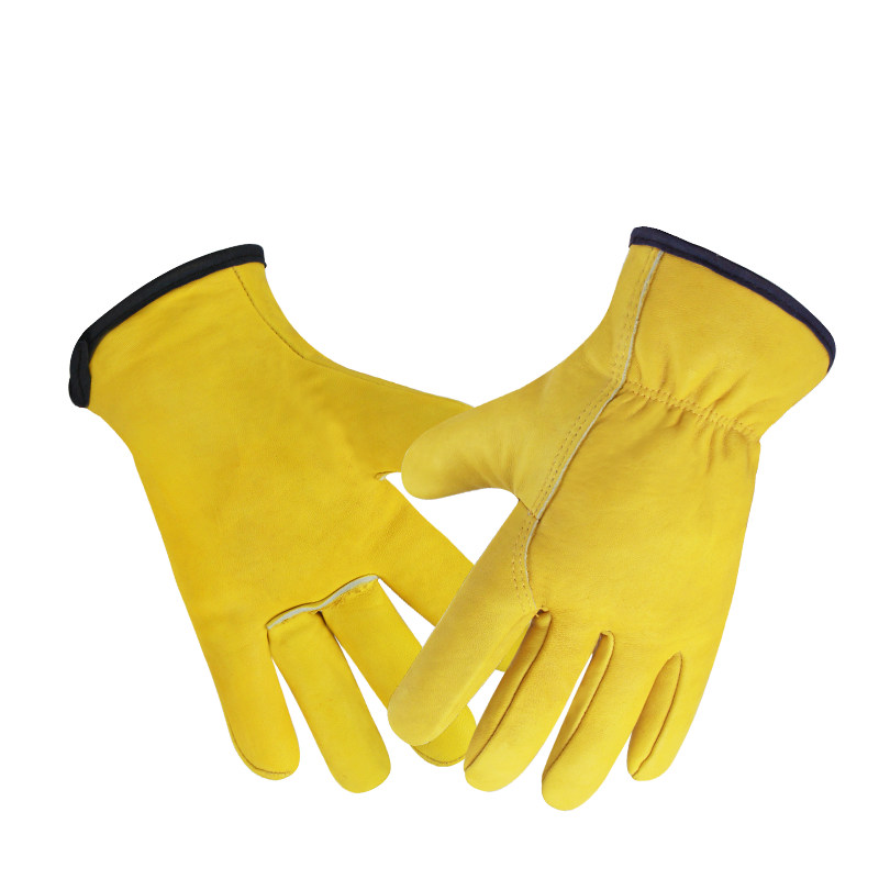 Gloves | Cold-Resistant, Long Plus Velvet Welding Gloves – Winter Thick, Warm, Anti-Scalding, Wear-Resistant, High-Temperature Resistant Cowhide Gloves