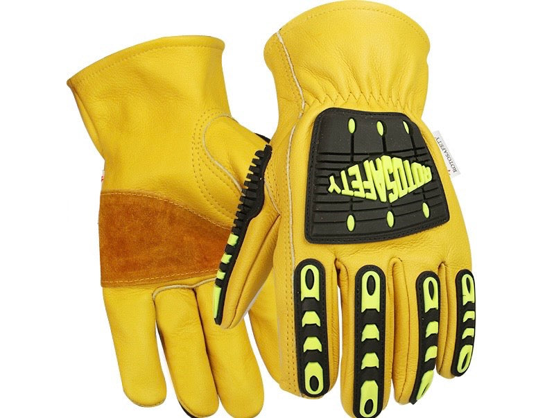 Gloves | Cowhide Anti-Smash Gloves – Anti-Collision, Anti-Impact, Wear-Resistant, Heavy Industry, Oil Mining, Rescue, Mechanical Maintenance Gloves