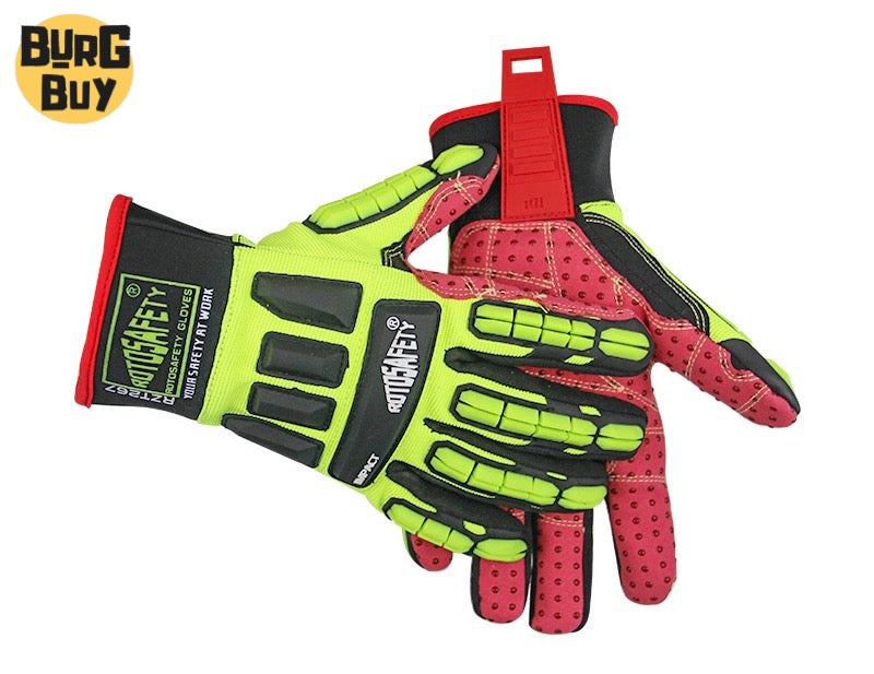 Gloves | Anti-Smash, Wear-Resistant, Shock-Absorbing Gloves for Mechanics, Oil Drilling, Rescue & Construction