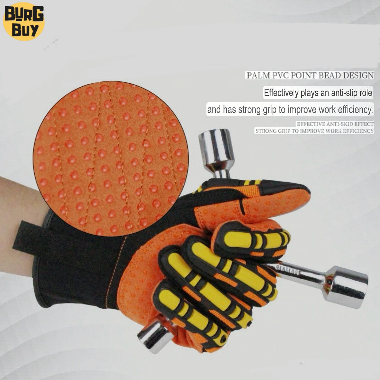 Gloves | Anti-Cutting, Anti-Smashing, Durable for Glass Factory, Mechanical Processing & More