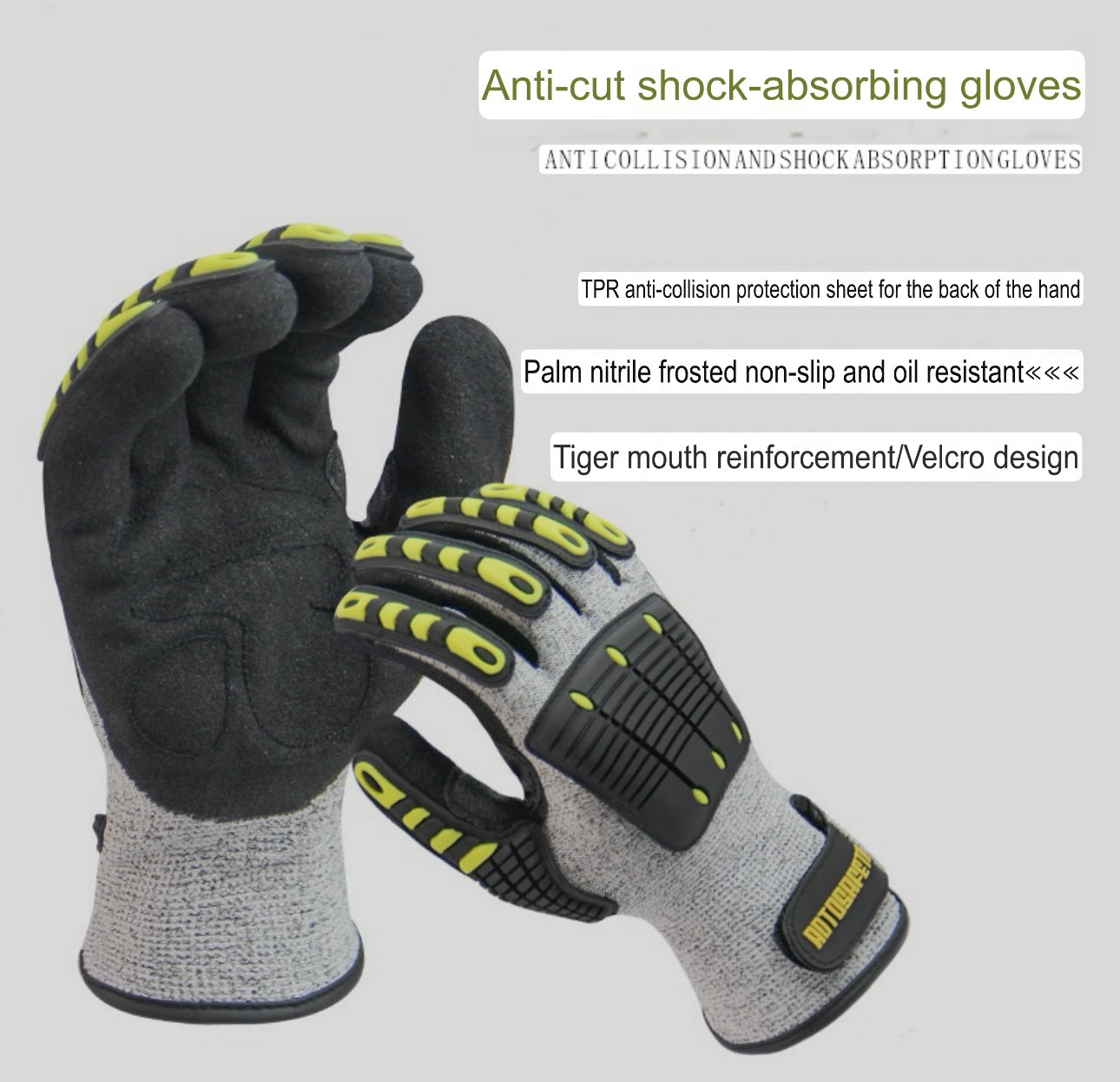 Gloves | Anti-Cutting, Anti-Smashing, Durable for Glass Factory, Mechanical Processing & More