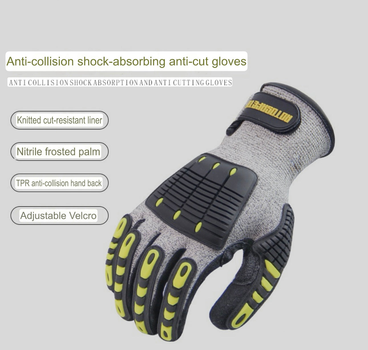 Gloves | Anti-Cutting, Anti-Smashing, Durable for Glass Factory, Mechanical Processing & More