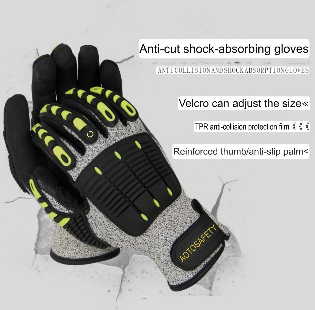 Gloves | Anti-Cutting, Anti-Smashing, Durable for Glass Factory, Mechanical Processing & More